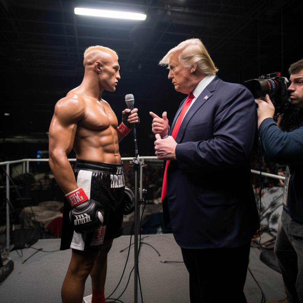 Donald Trump as UFC Fighter