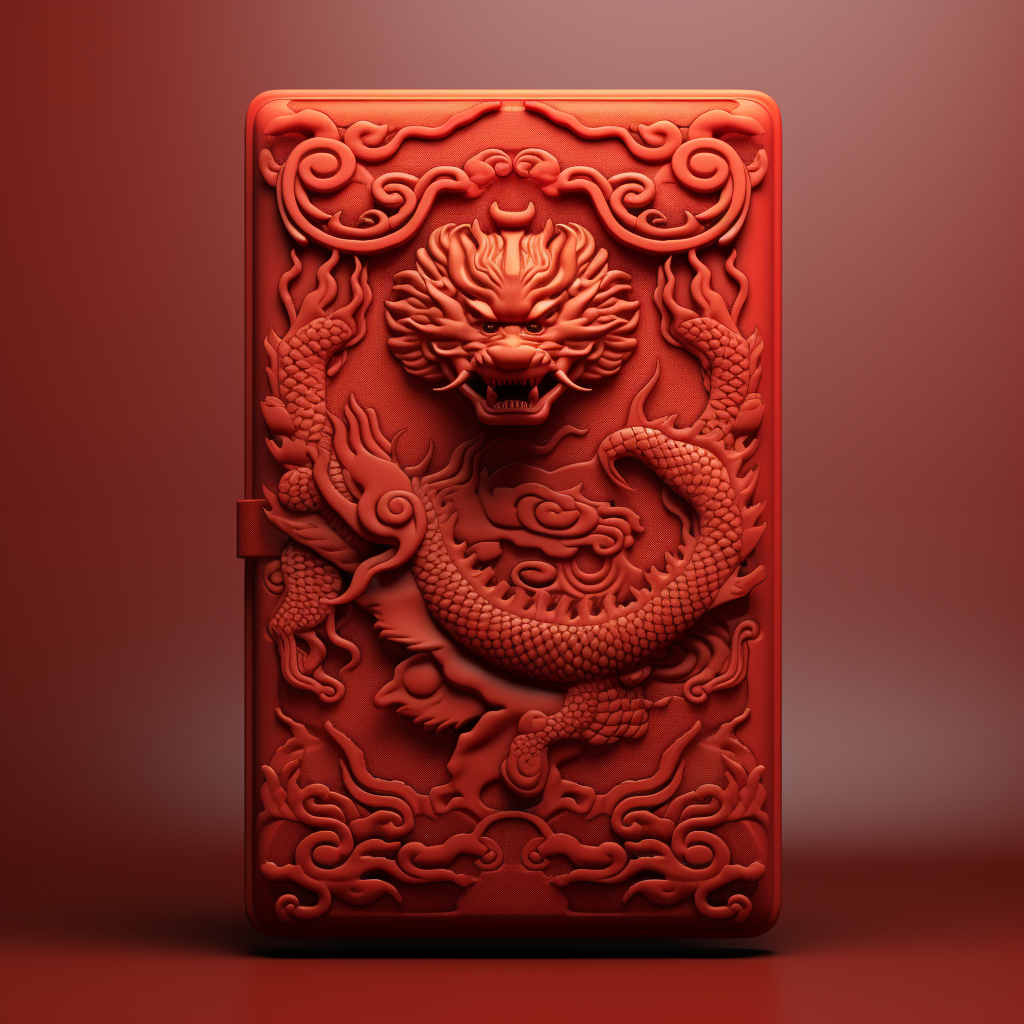 Dragon Year Red Pocket Design