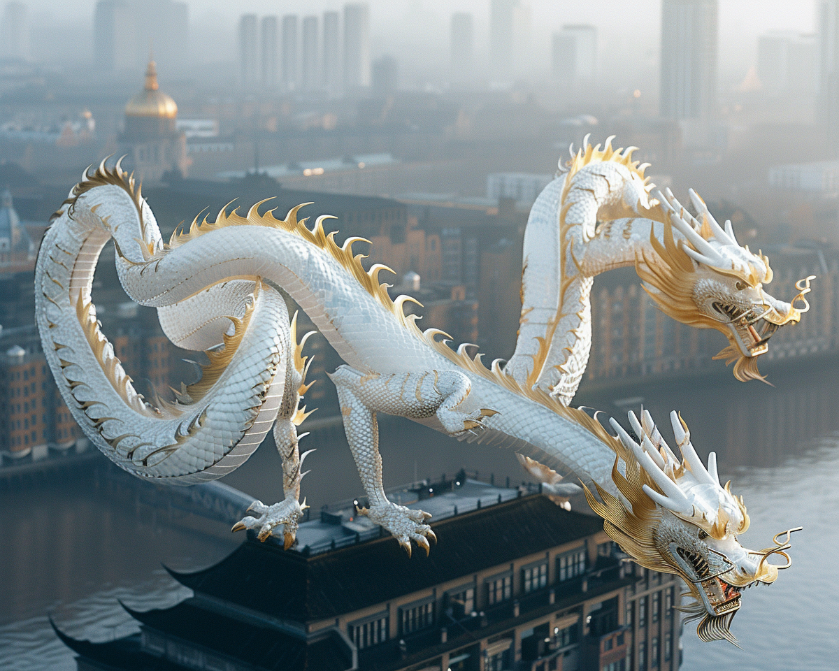 dragons invade London Chinese New Year