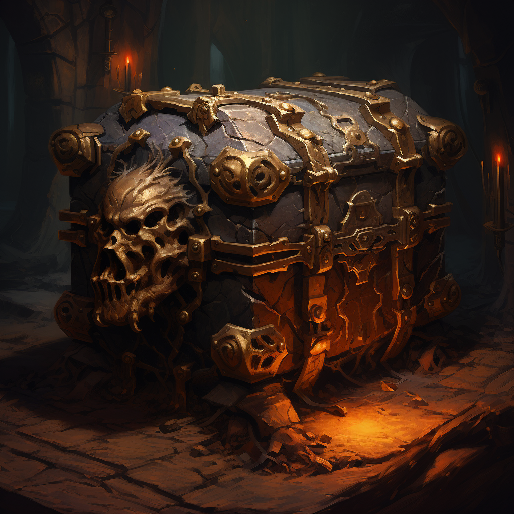 Mysterious Mimic Chest Artwork