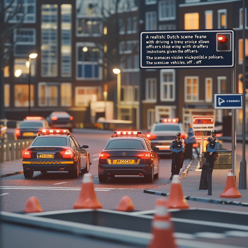 Dutch Road Traffic Police Stop