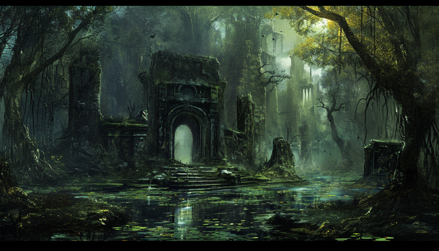 Lost City in the Swamp Frontcover