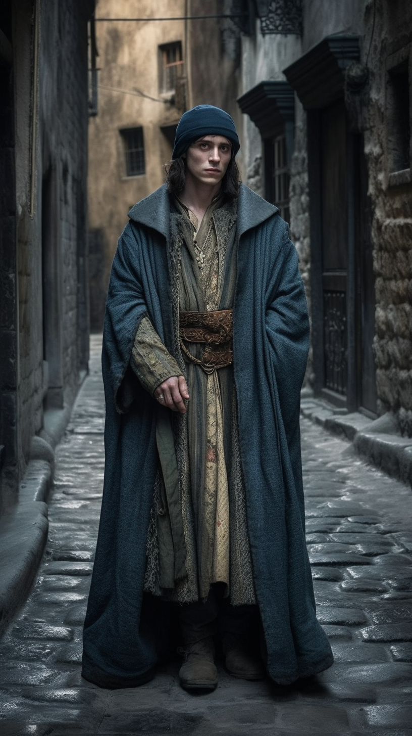 Eminem as courageous medieval bard