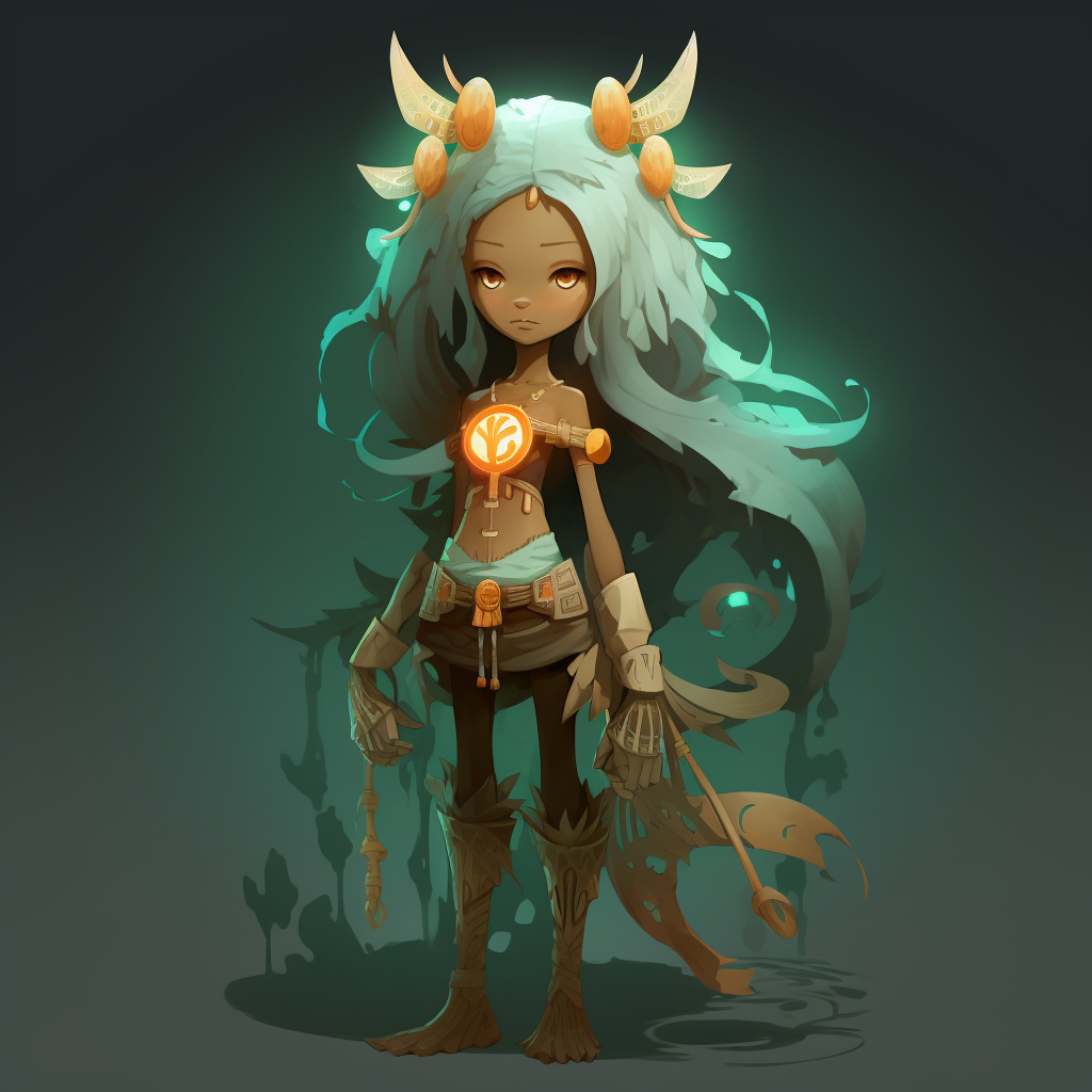 Eniripsa character from Wakfu