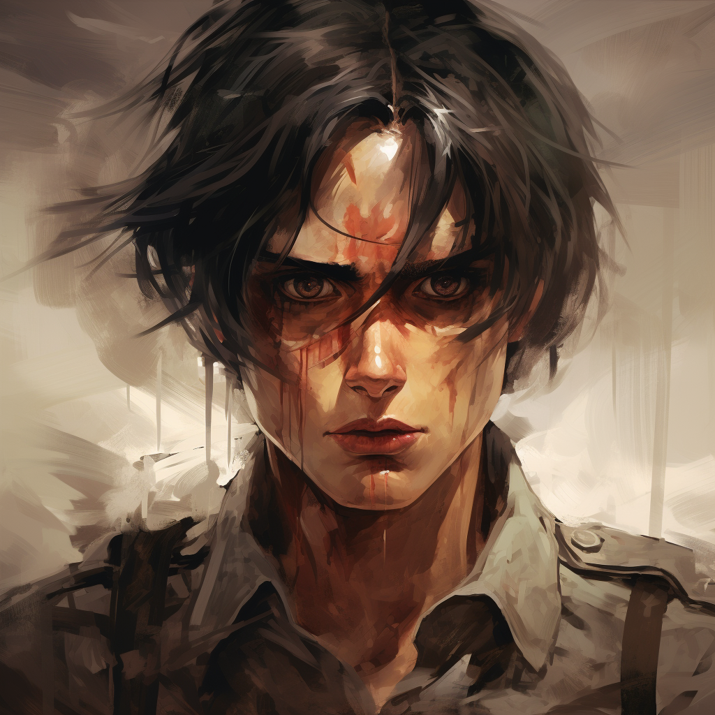 Character Eren Jaeger from Attack on Titan