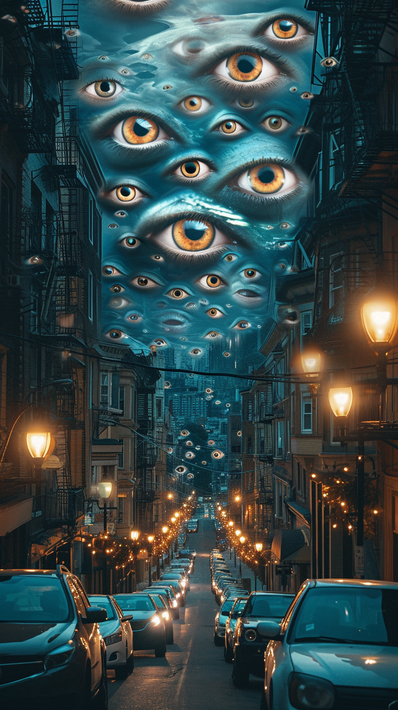 Surreal Eyes Street Life Magic