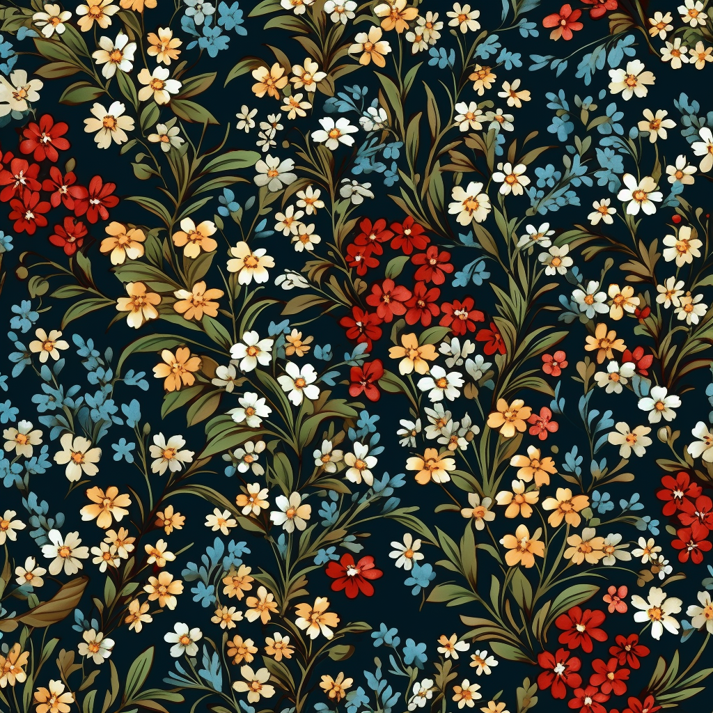 Floral Patterns for Design Creation