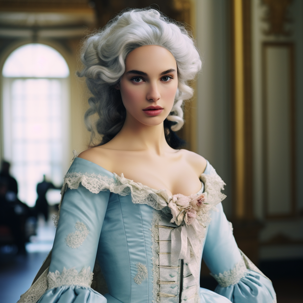 Gal Gadot as Miku at Versailles