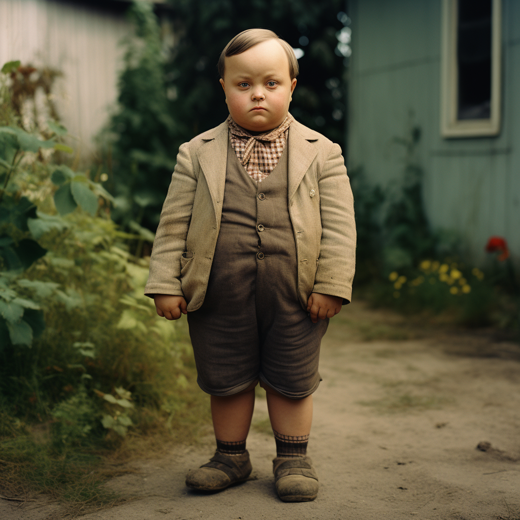 German person with dwarfism