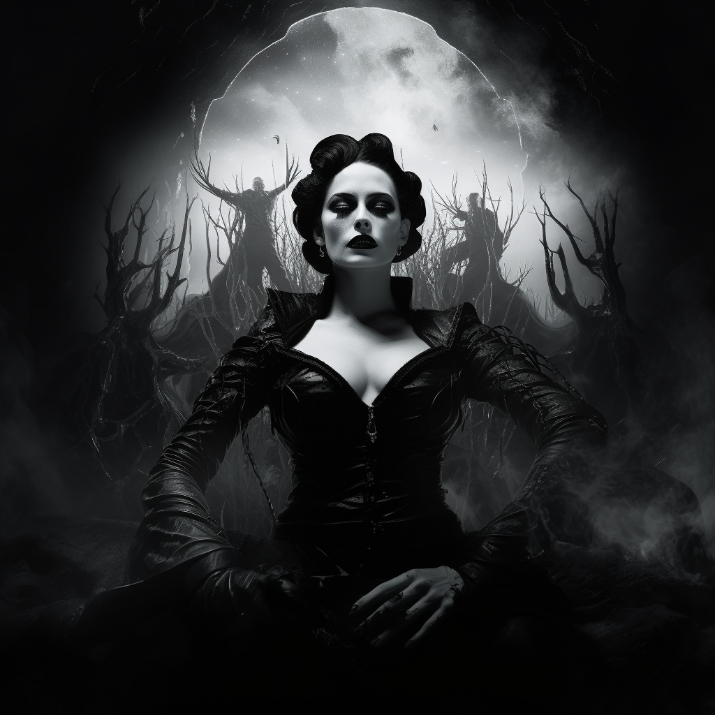 Goth Movie Poster Art