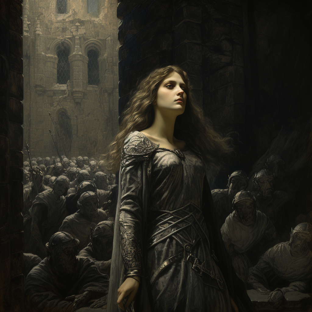 Guinevere free from captivity artwork