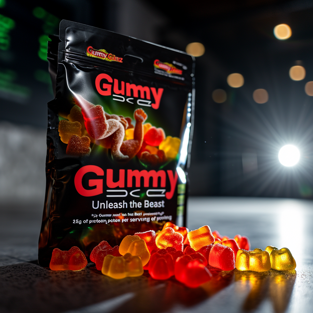 Professional image of Gummy Gainz packaging