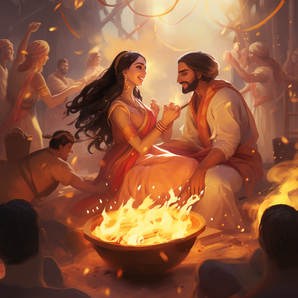 Happy Lohri Creative Story without Humans