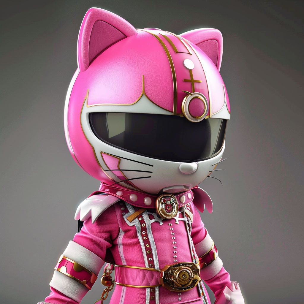 Pink Power Ranger Costume Photo