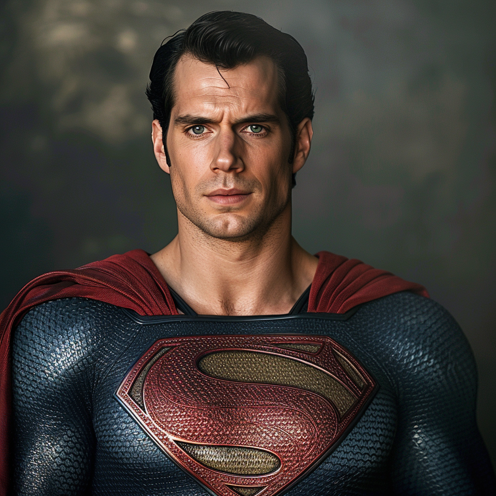 Henry Cavill as Man of Steel