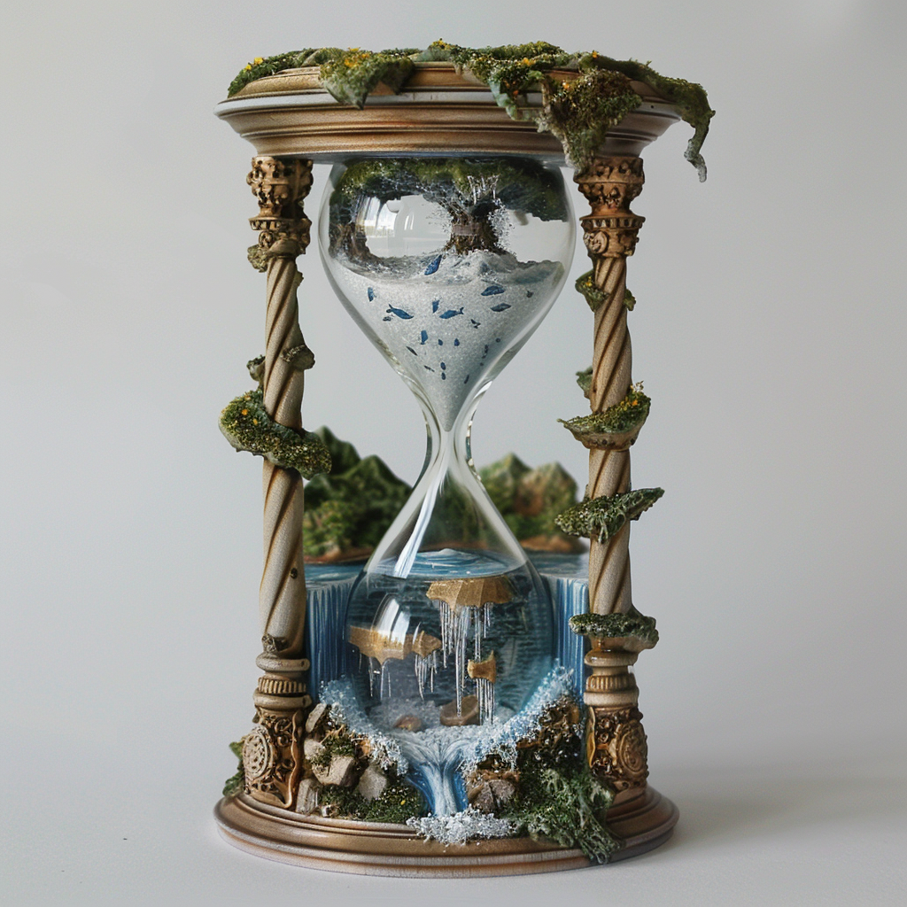 Hourglass with Water Image