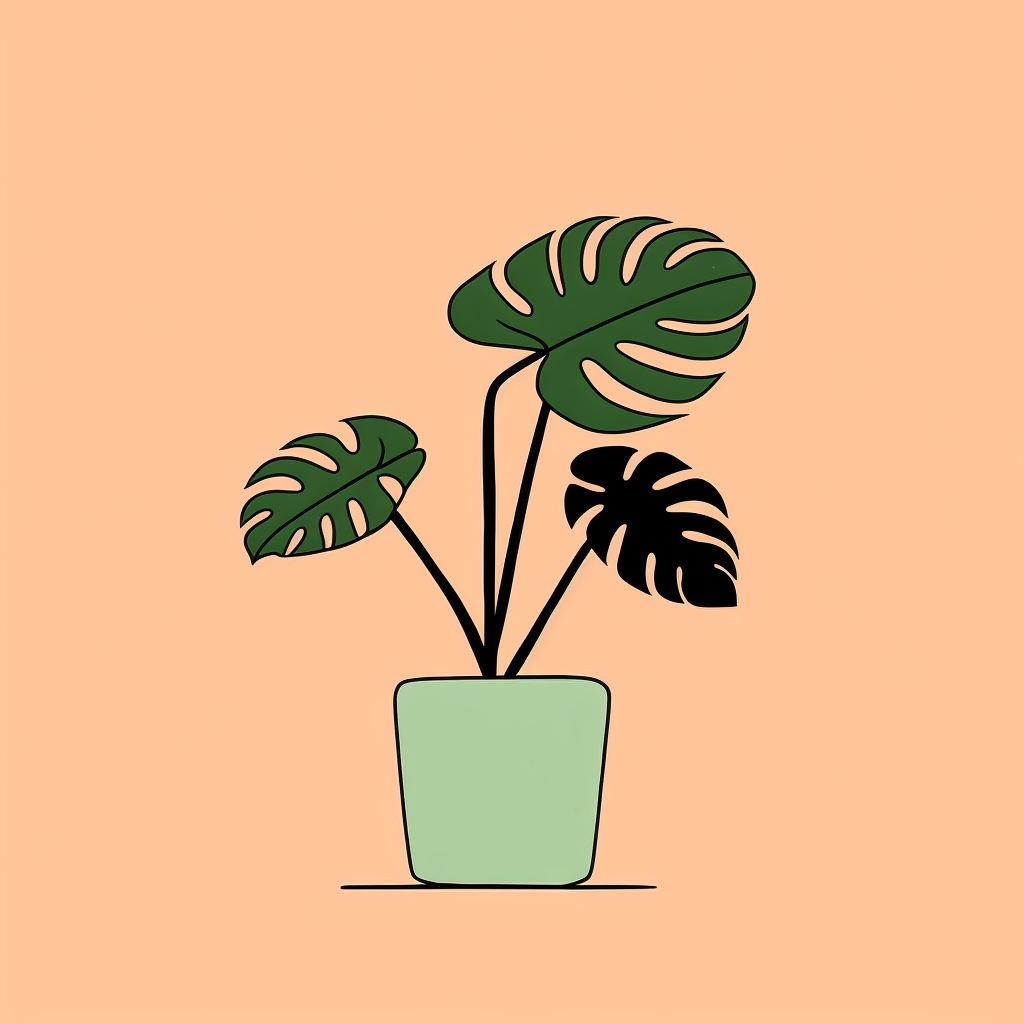 Beautifully animated house plant illustrations