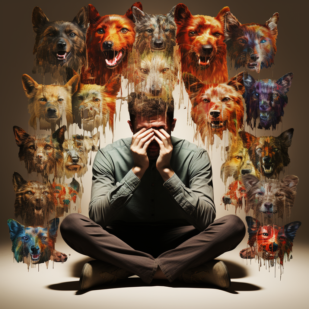 Reflection of Complex Human-Animal Emotions