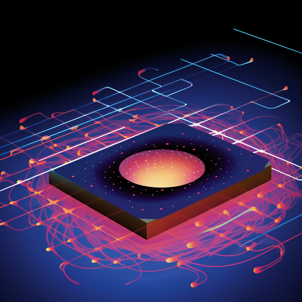 Illustration of Hybrid Photonic-Plasmonic Integration