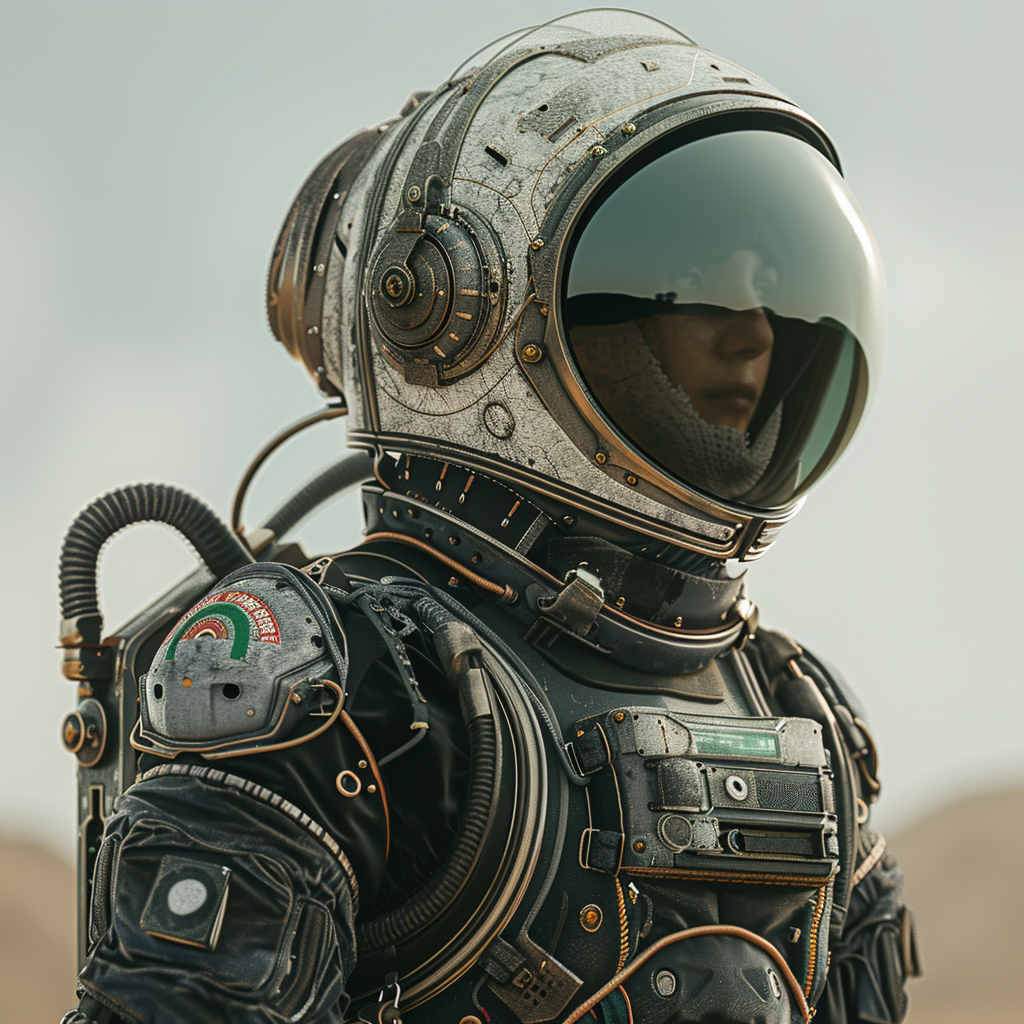 Iran space suit design 2035