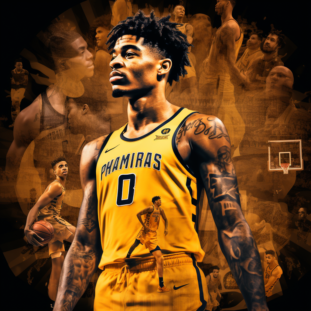 Ja Morant fan love collage