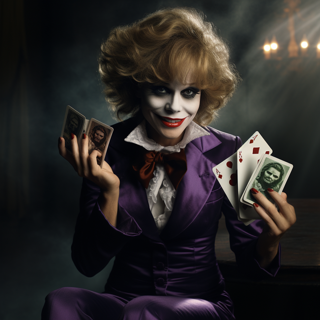 Jane Fonda as the Joker photograph