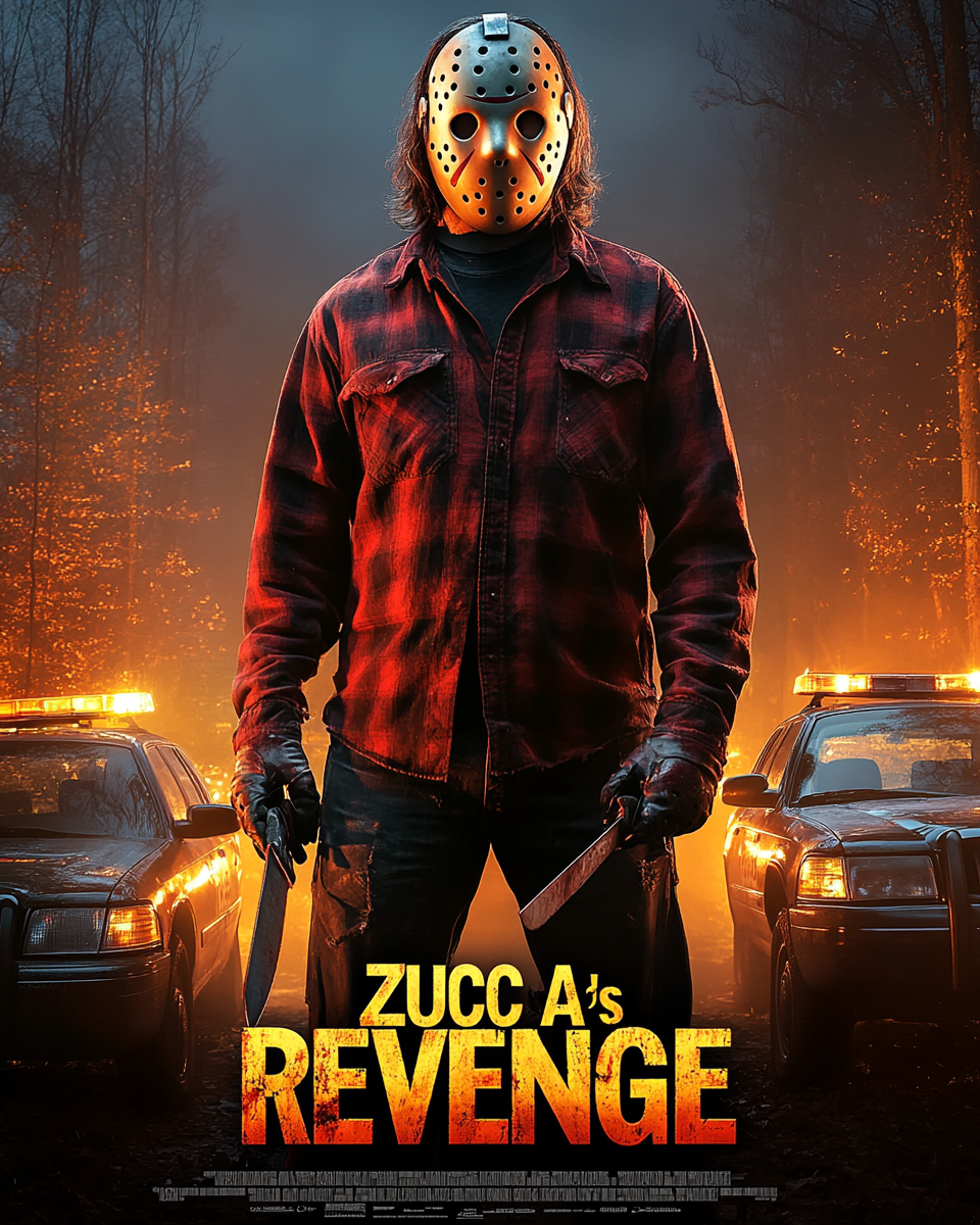 Jason Voorhees Movie Poster Compton