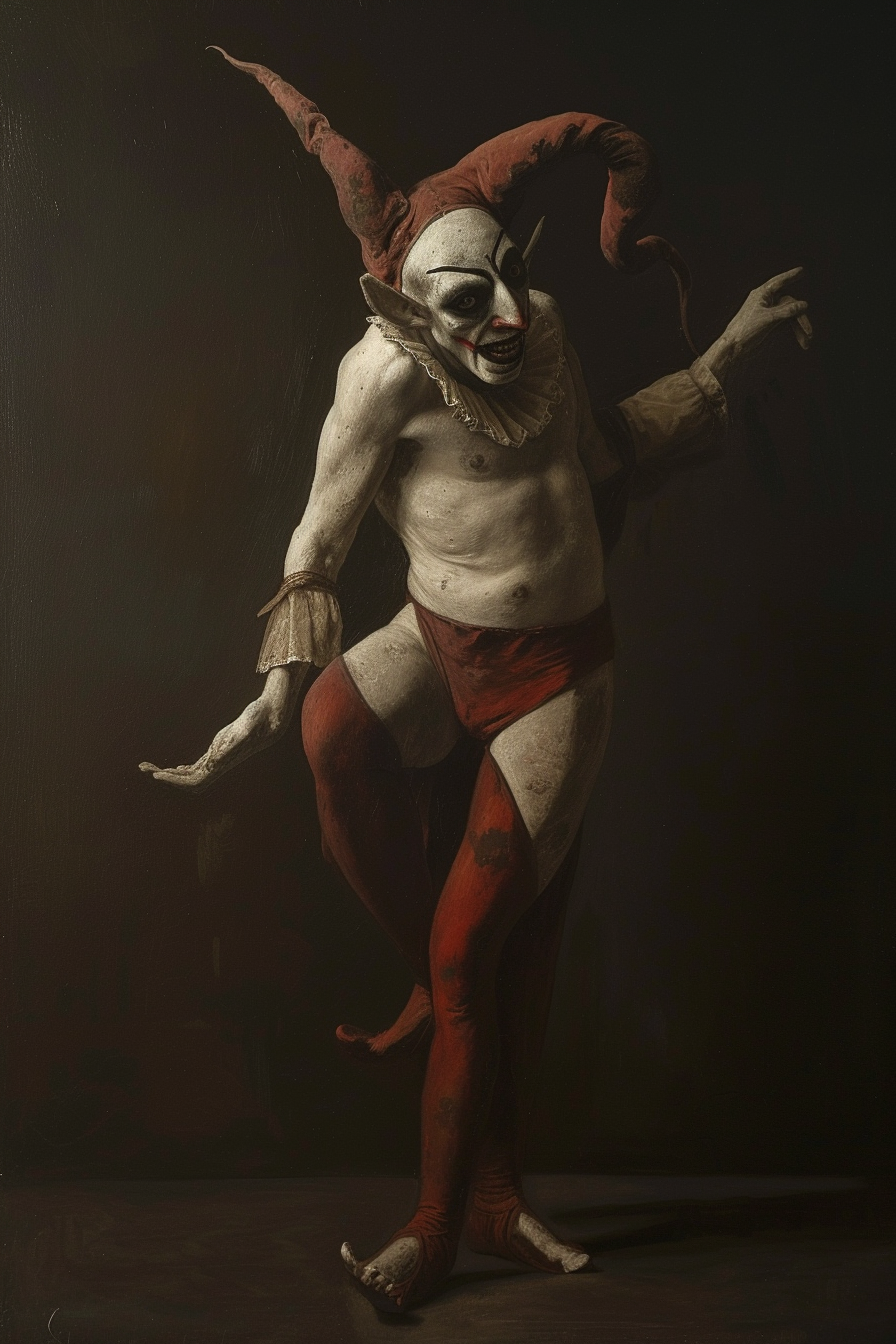 Jester Mephistopheles Odd Nerdrum Style