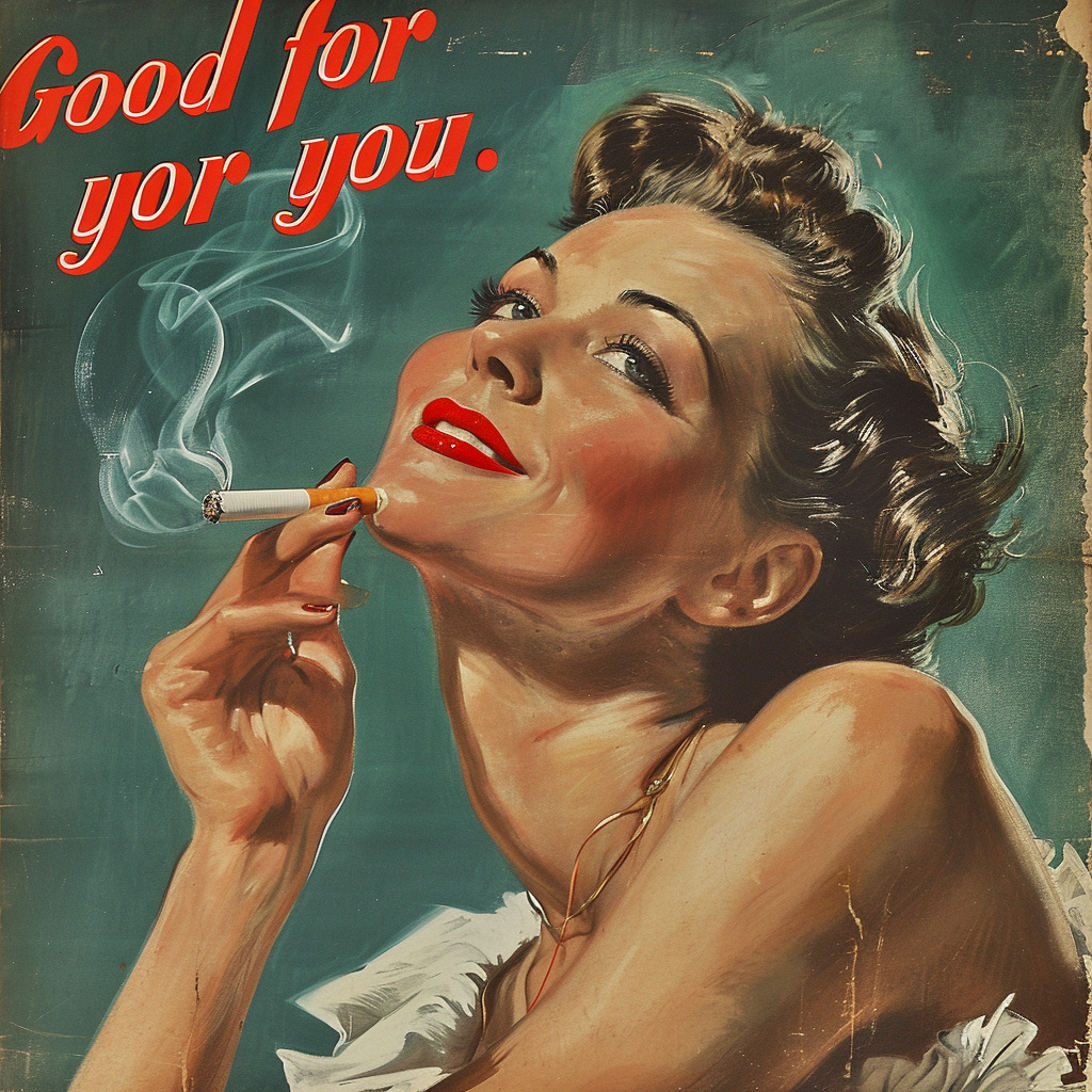 Joe Camel cigarettes: Good for you!