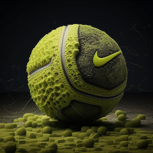 Jordan 1 Tennis Ball Material on Court