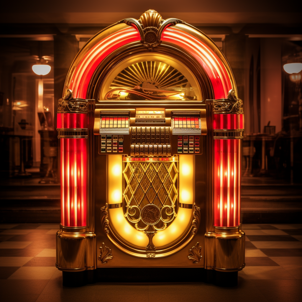 Music playing on jukebox