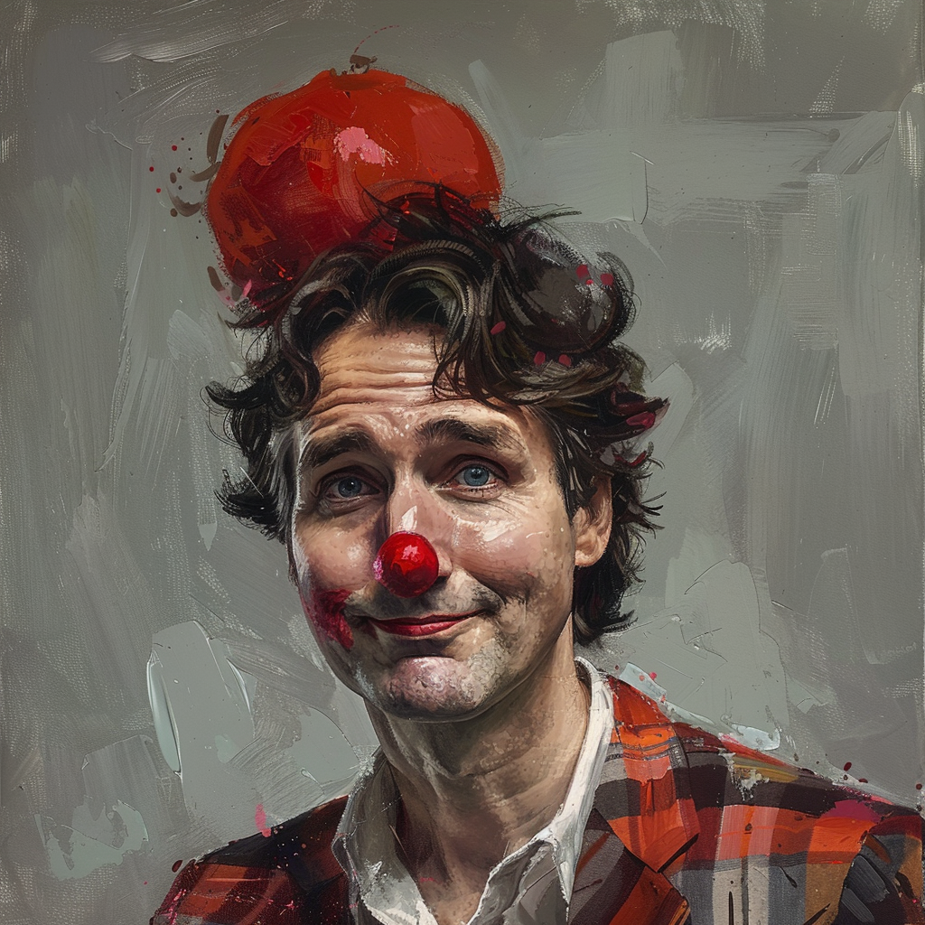 Justin Trudeau Clown Halloween Costume