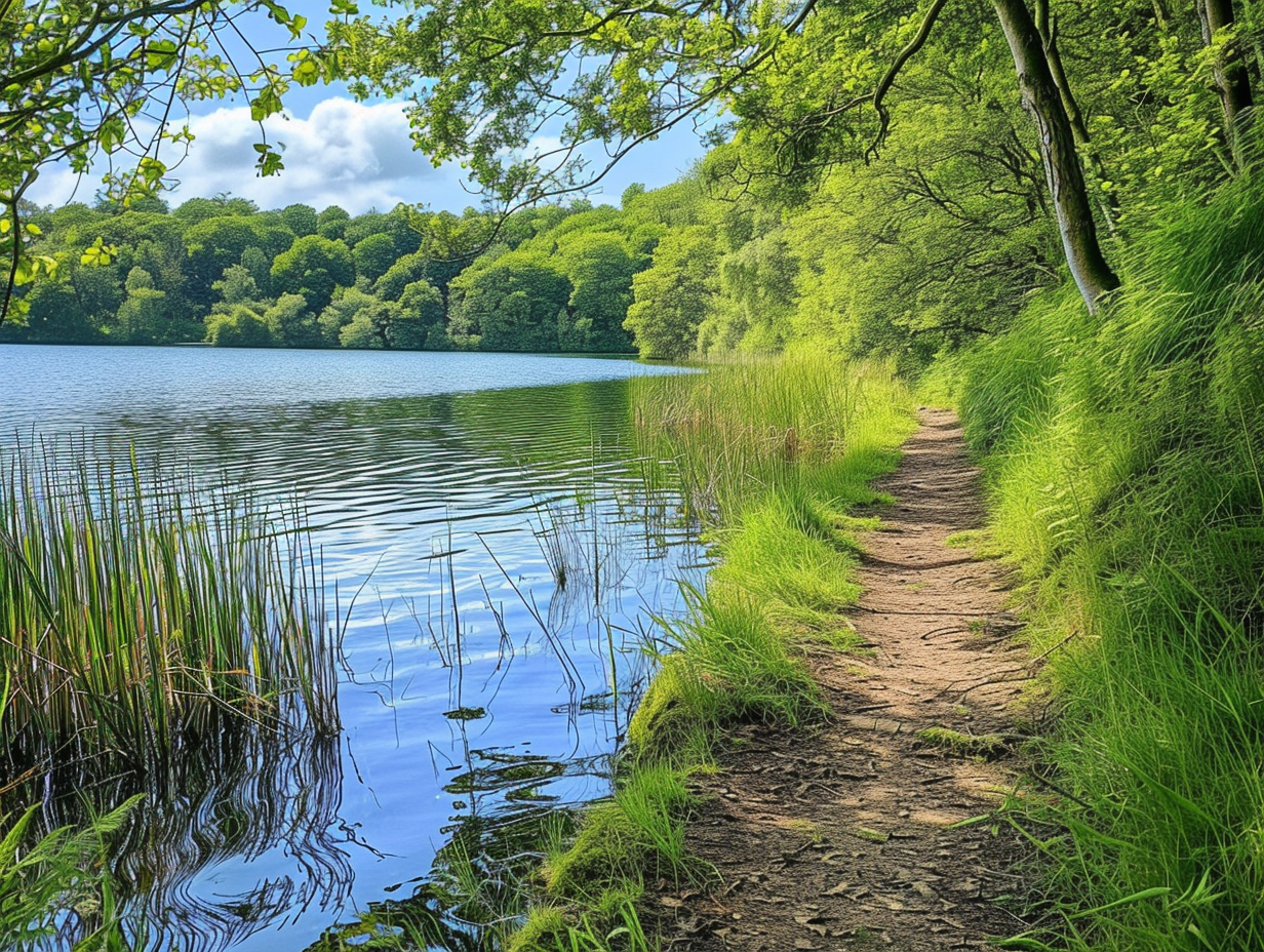 Lakeside Walk in Cavan, Ireland