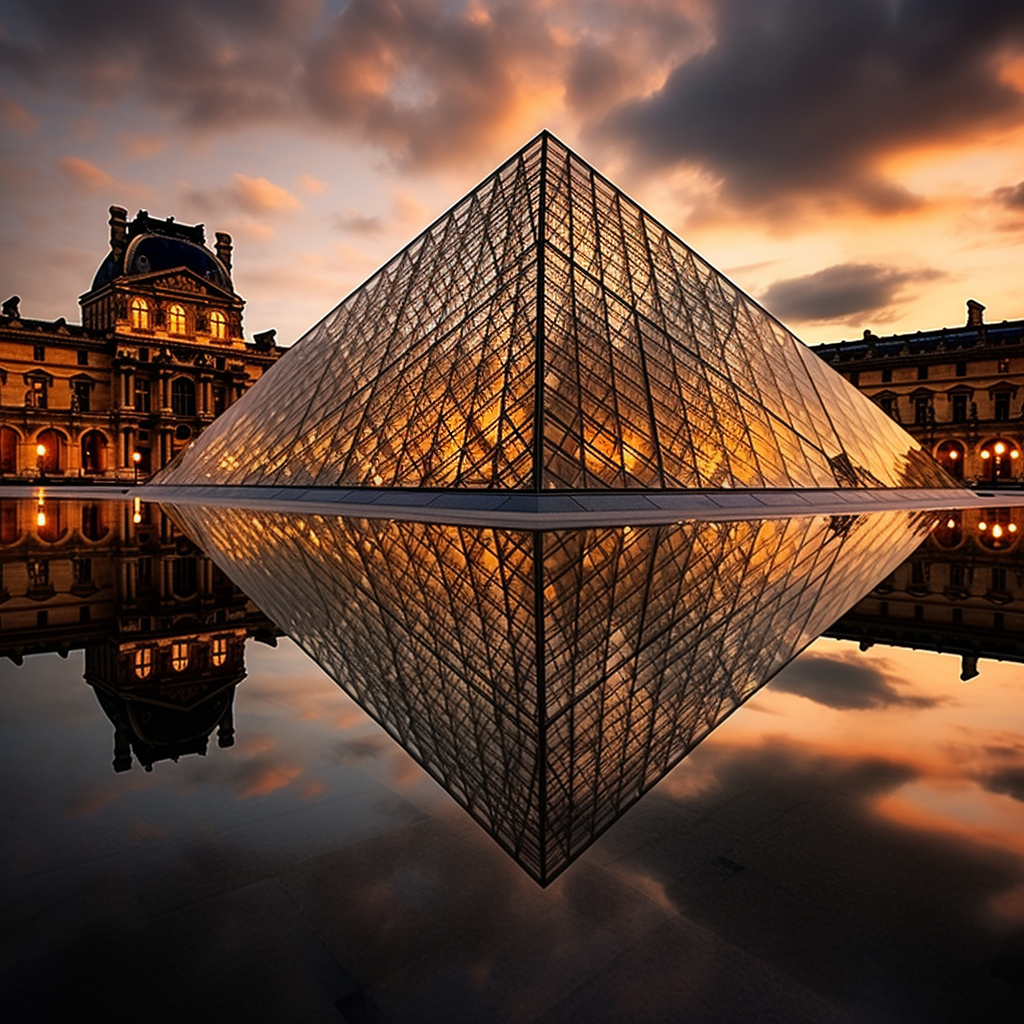 Stunning art at Louvre Museum