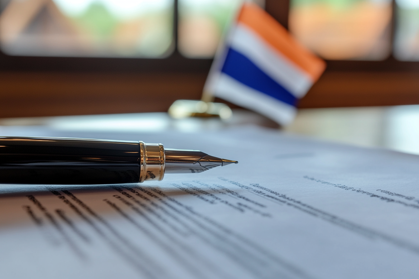 Legal Contract Drafting Thailand Pen