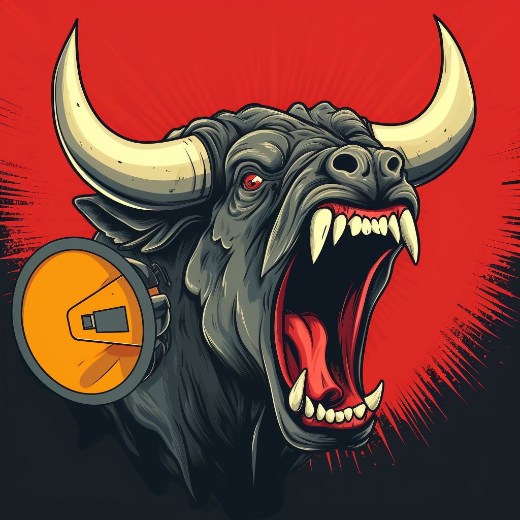 Bullhorn logo for advertising