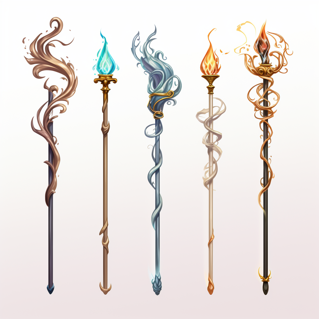 Cartoon wizards staff ideas