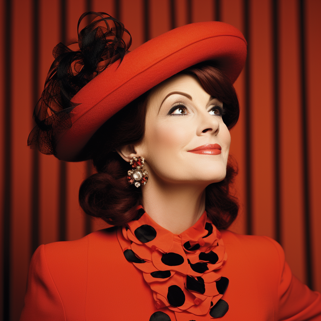 Megan Mullally as Mame Dennis, the carefree socialite