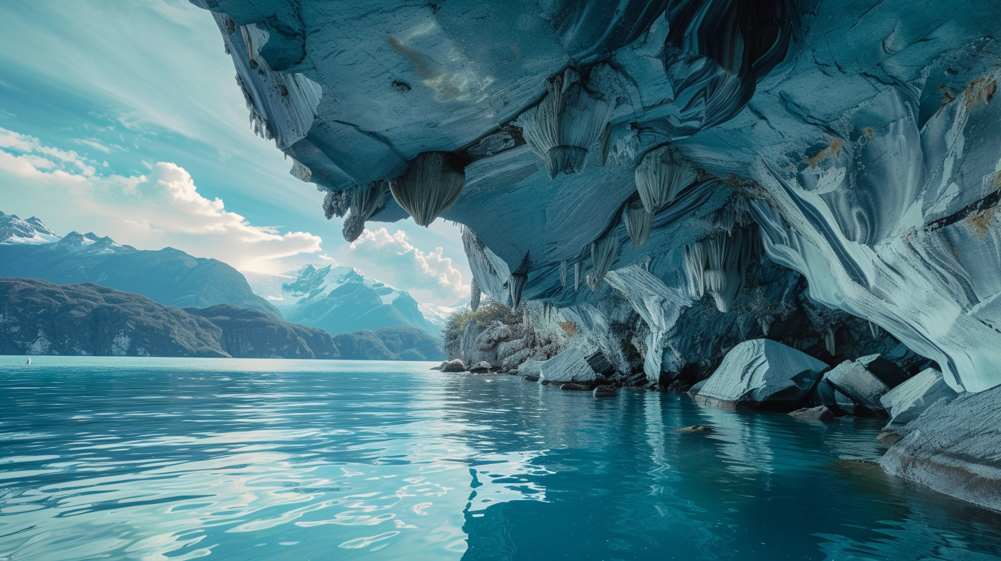 Beautiful Marble Caves in Chile