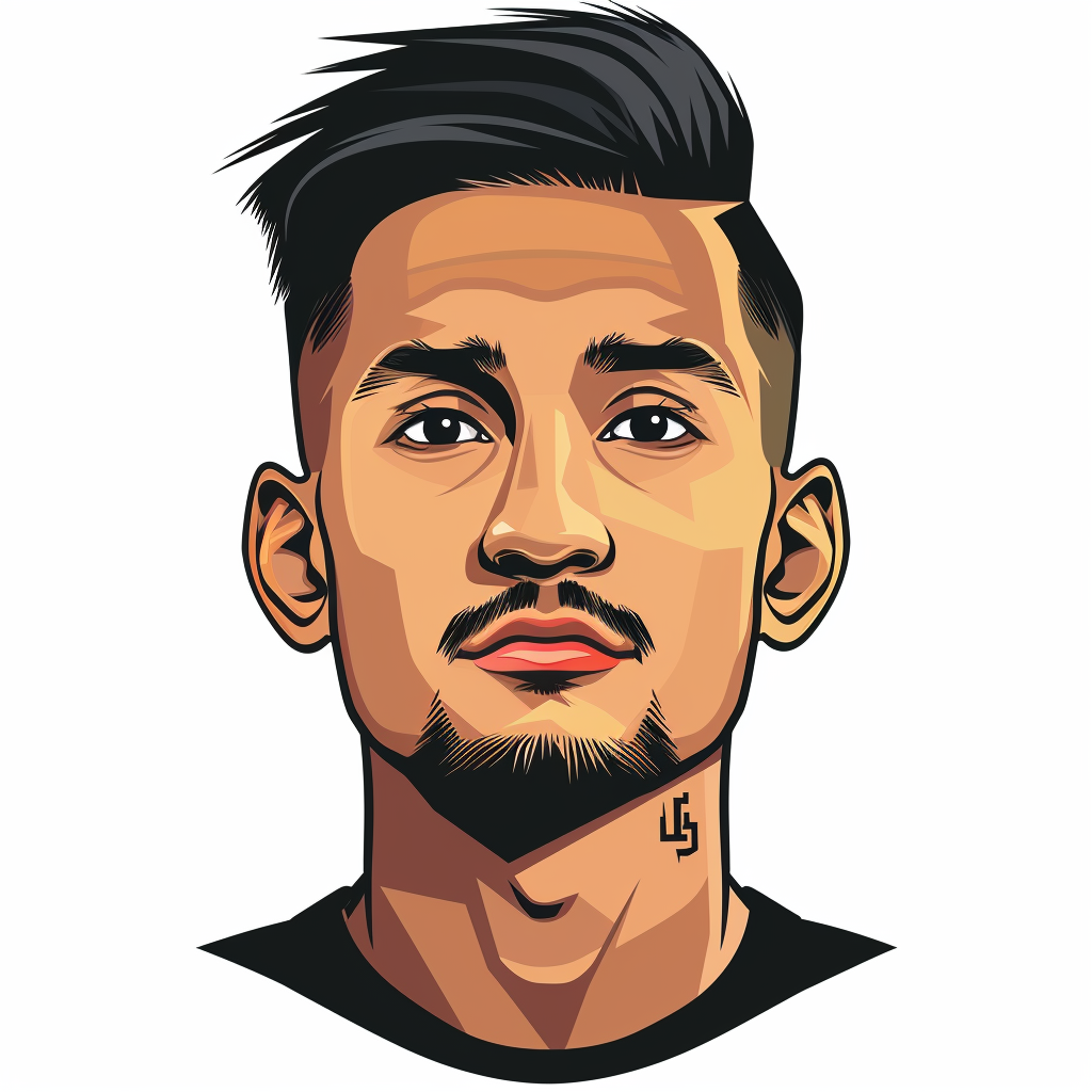 Max Holloway Looney Head Icon