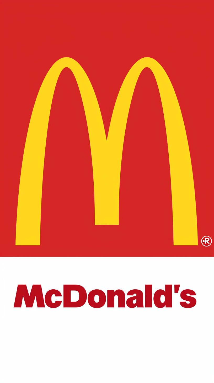 McDonald's poster in Neue Haas Grotesk font