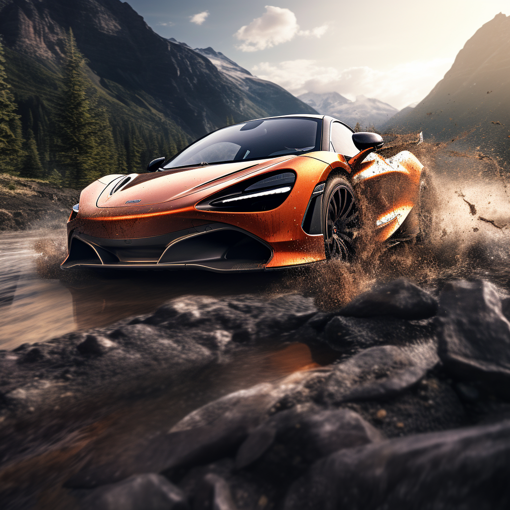 Stunning McLaren 720s Off-Road