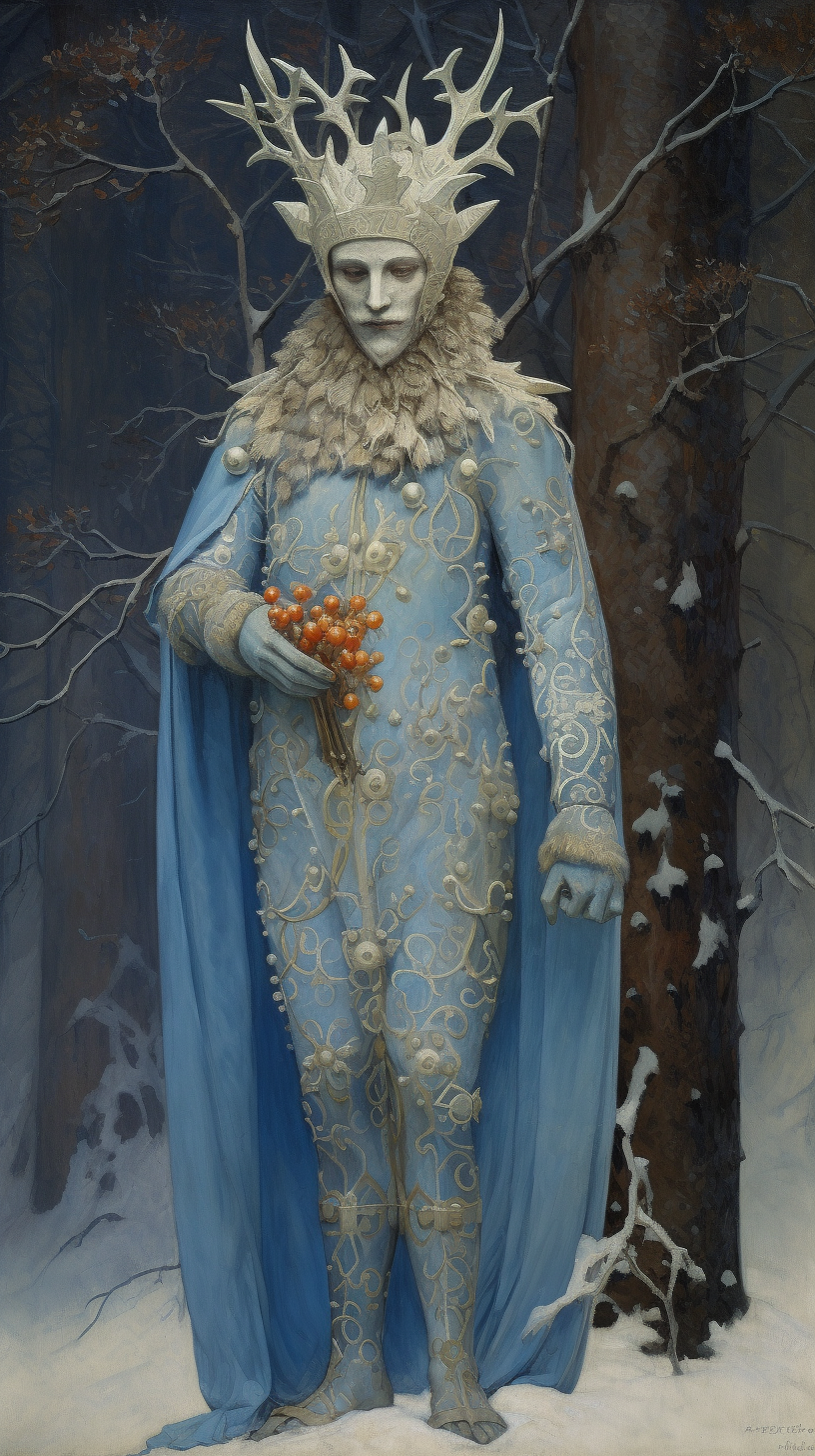 4. Captivating leshy costume from  The Snow Maiden  opera