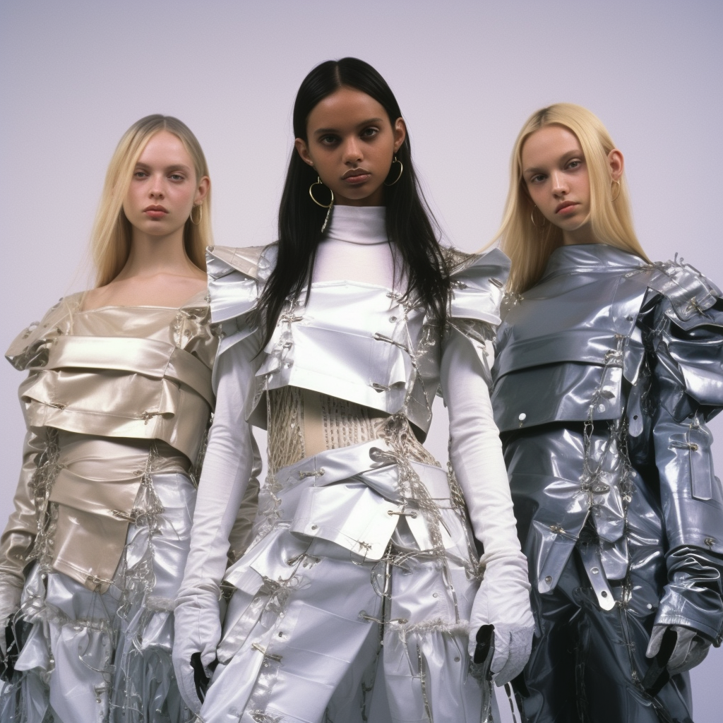 Stylish 90s Paco Rabanne Collection Collaboration Image