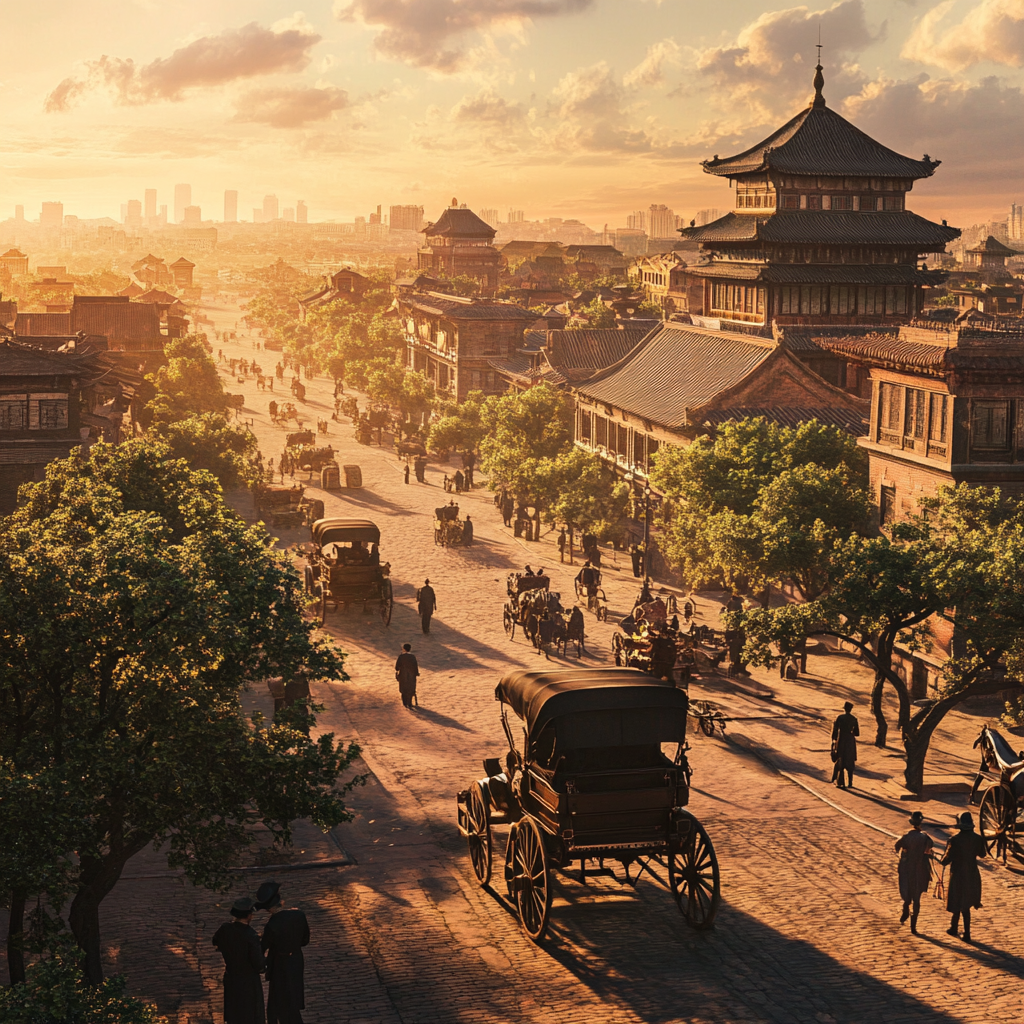 Beijing City View: Past and Fascinating 1900s Imagery 