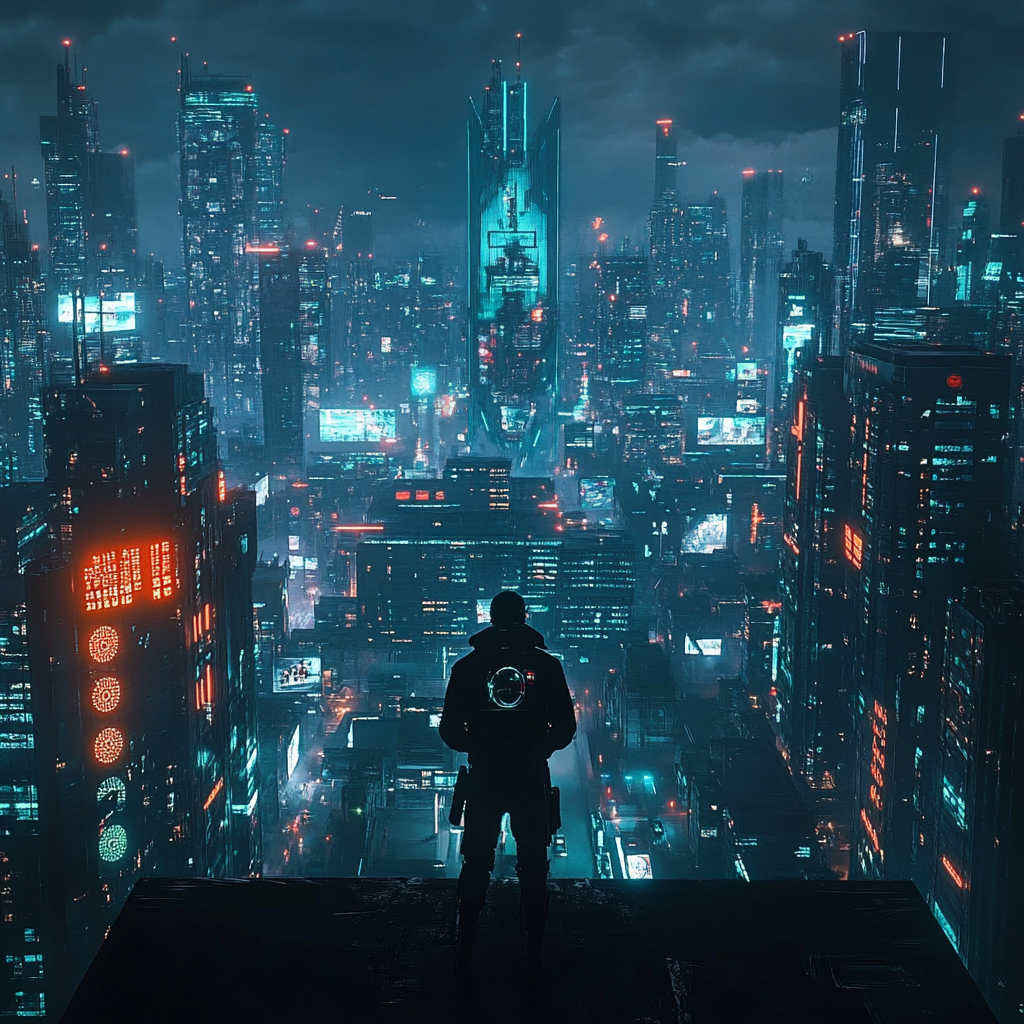 Cipher Protocol: Cyberpunk Game in Dystopian Metropolis