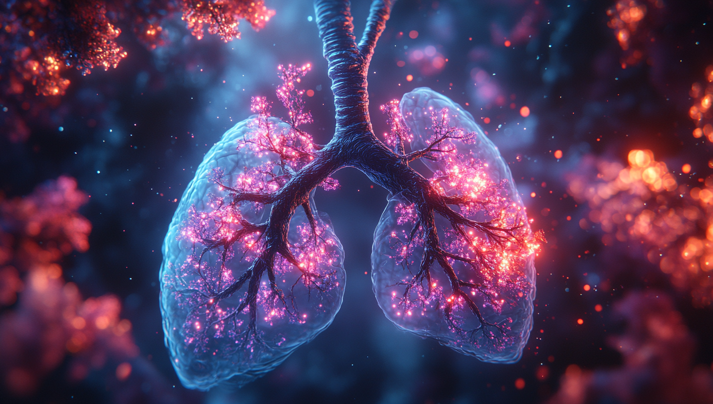 Fantasy Lung Animation with Vibrant Colors and Realism