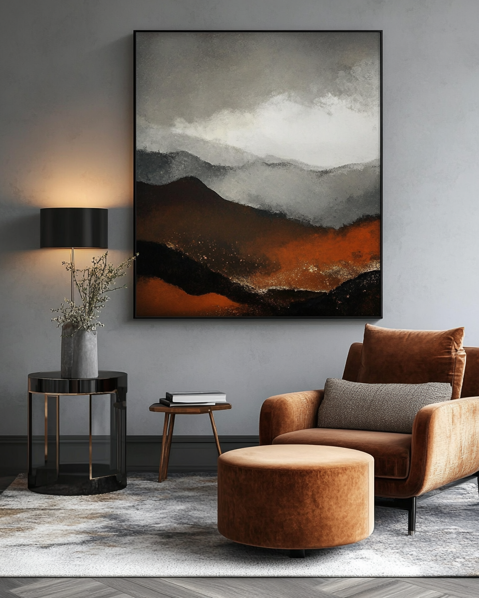 Luxury Modern Abstract Wall Art Design - 5:4