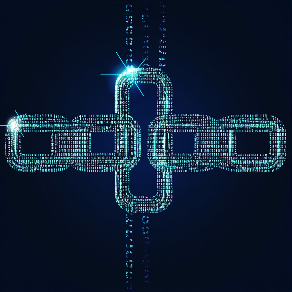 Vector illustration of a padlock symbolizing data security.