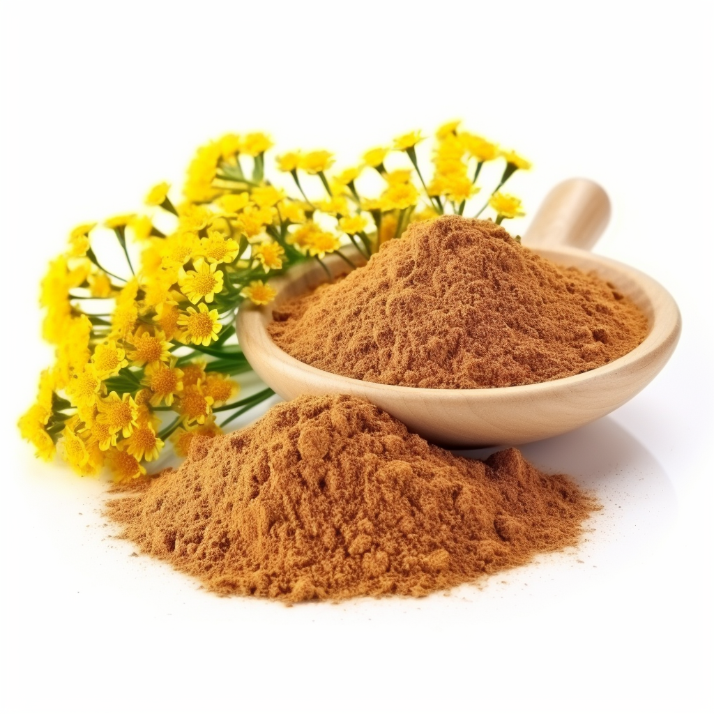 Yellow-brown Achillea Millefolia Extract